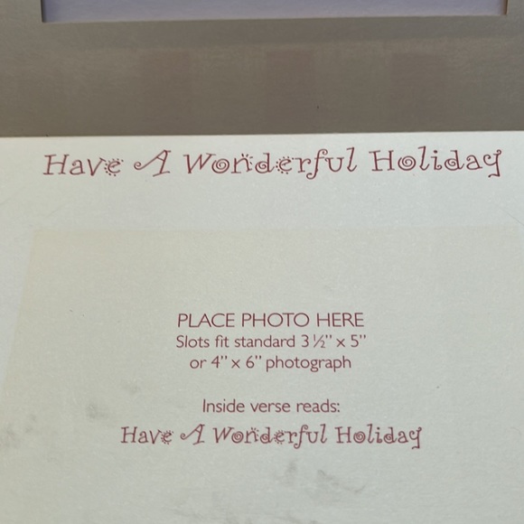 Vintage Graphic Holiday Photo Card - Picture 6 of 8